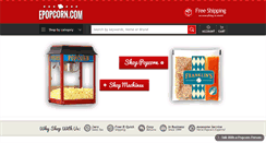 Desktop Screenshot of epopcorn.com